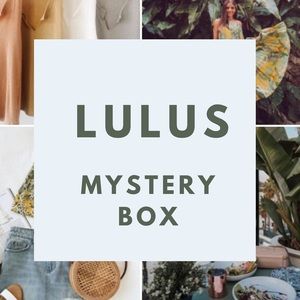 Lulus Holiday Dress Mystery Box all NEW never worn. Perfect for Holiday Parties
